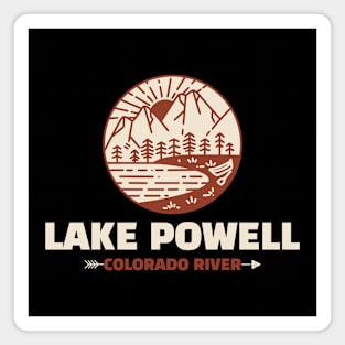 Retro Lake Powell Magnet